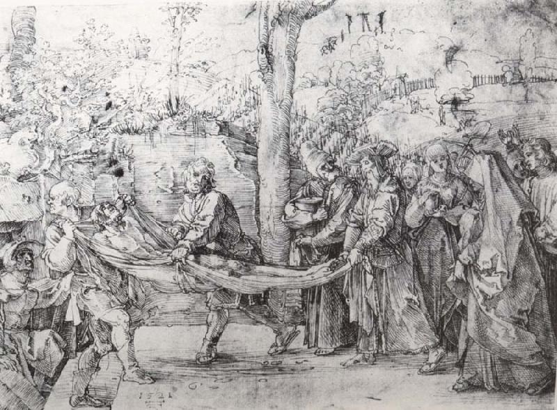 Albrecht Durer The Deposition of Christ Spain oil painting art